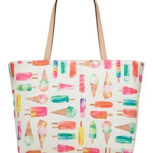 Kate Spade New York "Flavor of the Month" Ice Cream Popsicle Large Tote